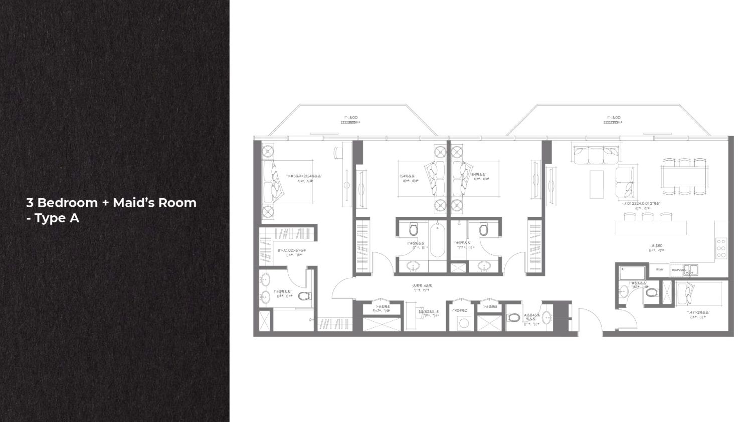 3 BR - Type A